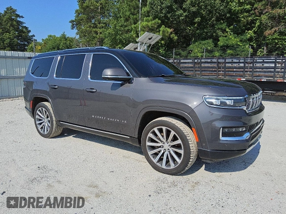 2022 Jeep Grand Wagoneer Series I with VIN 1C4SJVEJ4NS181006, listed as a Copart auction lot 61688685 with 56,840 mi miles and Clean title. Bid and sale history available at DreamBid. Image 4.