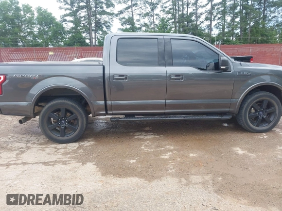 2020 Ford F-150 XL with VIN 1FTEW1EP8LFC81014, listed as a IAAI auction lot 42181885 with 45,171 mi miles and . Bid and sale history available at DreamBid. Image 13.