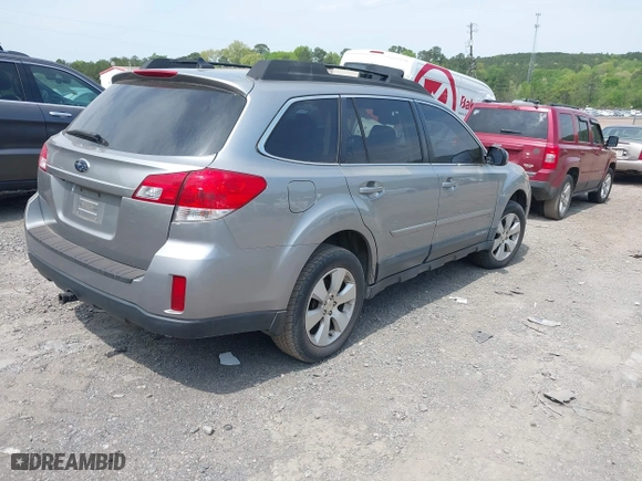 2011 Subaru Outback 3.6R Limited Pwr Moon with VIN 4S4BRDKC8B2394055, listed as a IAAI auction lot 42013445 with 234,991 mi miles. Bid and sale history available at carsss.com. Image 4.