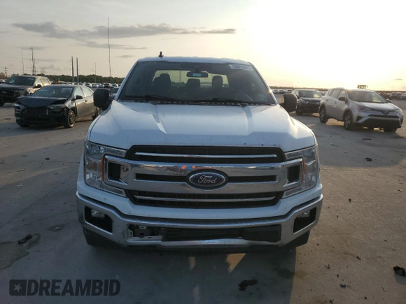 2019 Ford F-150 XL with VIN 1FTEW1CB9KKD94886, listed as a Copart auction lot 58865605 with 181,452 mi miles and Salvage title. Bid and sale history available at DreamBid. Image 5.