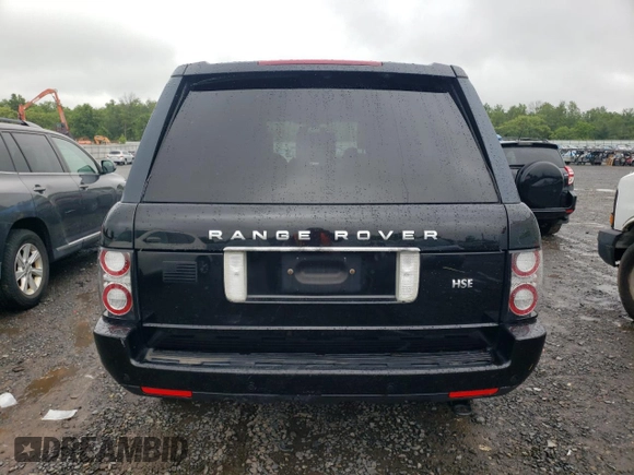 2012 Land Rover Range Rover HSE Lux with VIN SALMF1D49CA374956, listed as a Copart auction lot 59733835 with 113,390 mi miles and Salvage title. Bid and sale history available at DreamBid. Image 6.