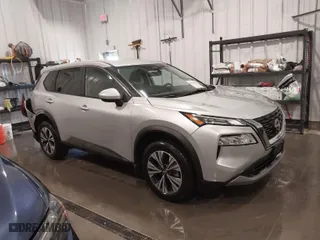 2023 Nissan Rogue SV with VIN JN8BT3BB0PW356671, listed as a IAAI auction lot 41754436 with 33,019 mi miles. Bid and sale history available at carsss.com. Image 1.