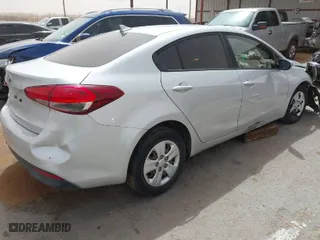 2017 Kia Forte LX with VIN 3KPFK4A7XHE109060, listed as a IAAI auction lot 41914583 with 111,750 mi miles. Bid and sale history available at carsss.com. Image 4.