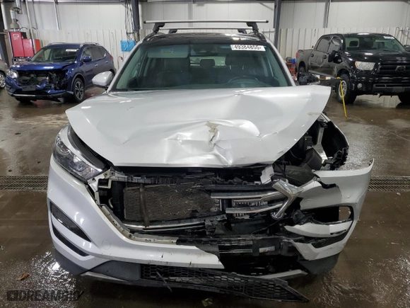 2016 Hyundai Tucson Limited with VIN KM8J3CA27GU032598, listed as a Copart auction lot 49384855 with 75,875 mi miles and Salvage Title. Bid and sale history available at carsss.com. Image 5.