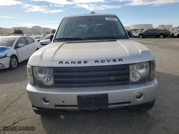 2004 Land Rover Range Rover HSE with VIN SALME114X4A161149, listed as a Copart auction lot 78460614 with 0 mi miles and Clean Title. Bid and sale history available at carsss.com. Image 5.