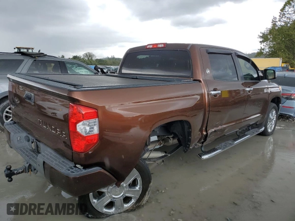2015 Toyota Tundra 4WD Truck Platinum with VIN 5TFAW5F15FX451909, listed as a Copart auction lot 71782694 with 229,647 mi miles and Salvage Title. Bid and sale history available at carsss.com. Image 3.