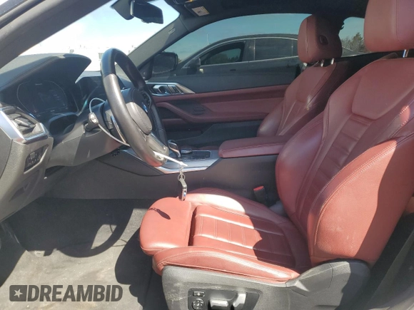 2021 BMW 4 Series M440i xDrive with VIN WBA13AR00MCG86985, listed as a Copart auction lot 49809835 with 112,112 mi miles and Clean Title. Bid and sale history available at DreamBid. Image 7.