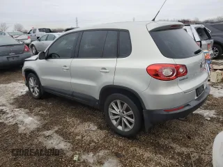 2011 Volkswagen Tiguan SEL with VIN WVGBV7AX3BW562761, listed as a Copart auction lot 85906534 with 84,635 mi miles and Salvage Title. Bid and sale history available at DreamBid. Image 2.