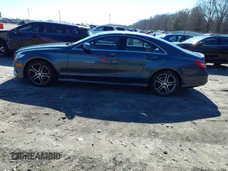 2015 Mercedes-Benz CLS 400 with VIN WDDLJ6HB7FA154135, listed as a IAAI auction lot 41634319 with 158,716 mi miles and . Bid and sale history available at DreamBid. Image 14.