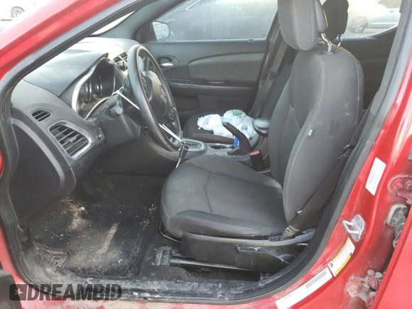 2014 Dodge Avenger SE with VIN 1C3CDZAB5EN111129, listed as a Copart auction lot 48968485 with 157,243 mi miles and Salvage Title. Bid and sale history available at carsss.com. Image 7.