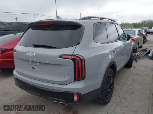 2024 Kia Telluride EX X-Line z VIN 5XYP3DGC0RG501992, wystawiony jako IAAI lot #42199896 z przebiegiem 11 727 mil mil oraz . Historia ofert i sprzedaży dostępna na DreamBid. Obrazek 4.