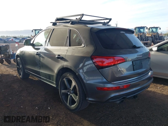 2015 Audi Q5 Prestige with VIN WA1WGAFPXFA047419, listed as a IAAI auction lot 41215622 with Not provided miles and . Bid and sale history available at DreamBid. Image 3.