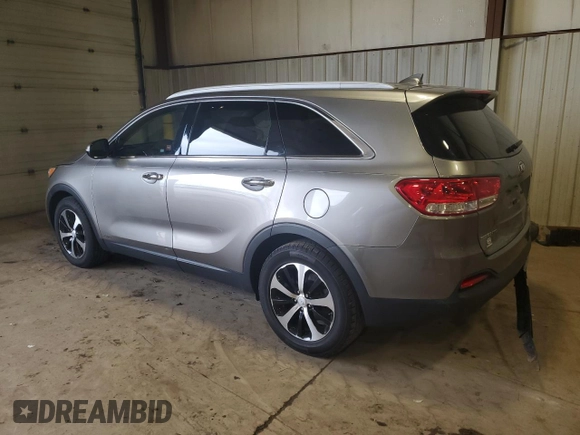 2016 Kia Sorento EX with VIN 5XYPHDA13GG039112, listed as a Copart auction lot 49276965 with 58,204 mi miles and Salvage Title. Bid and sale history available at carsss.com. Image 2.