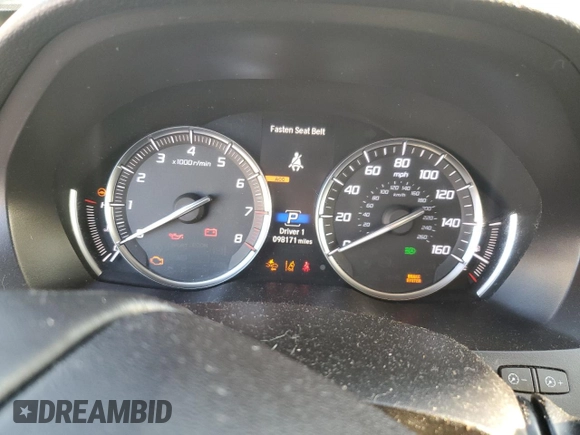 2017 Acura MDX Technology z VIN 5FRYD3H51HB006071, wystawiony jako Copart lot #52309705 z przebiegiem 98 171 mil mil oraz Szkoda całkowita • Salvage title. Historia ofert i sprzedaży dostępna na DreamBid. Obrazek 9.