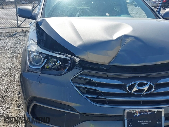 2018 Hyundai Santa Fe Sport 2.4L with VIN 5XYZT3LB5JG541991, listed as a IAAI auction lot 41782421 with 130,368 mi miles. Bid and sale history available at carsss.com. Image 6.
