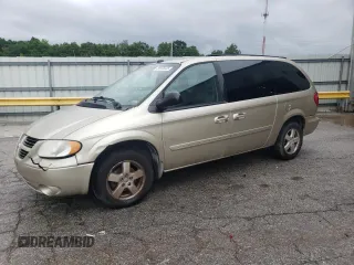 2005 Dodge Caravan SXT z VIN 2D4GP44L85R401401, wystawiony jako Copart lot #58576535 z przebiegiem 190 858 mil mil oraz Szkoda całkowita • Salvage title. Historia ofert i sprzedaży dostępna na DreamBid. Obrazek 1.