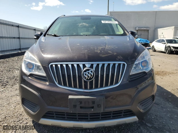 2016 Buick Encore with VIN KL4CJASB6GB720751, listed as a Copart auction lot 52145965 with 33,673 mi miles and Salvage Title. Bid and sale history available at carsss.com. Image 5.