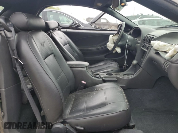 2002 Ford Mustang Deluxe с VIN 1FAFP44422F128062, выставлен на аукционе Copart как лот 57081075 с пробегом 85 392 миль миль и Чистый • Clean title. История ставок и продаж доступна на DreamBid. Изображение 10.