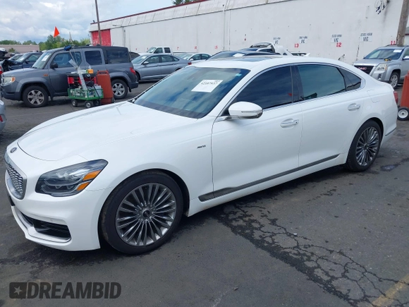 2019 Kia K900 z VIN KNAS34J66K6010426, wystawiony jako IAAI lot #42107537 z przebiegiem 68 601 mil mil oraz . Historia ofert i sprzedaży dostępna na DreamBid. Obrazek 19.