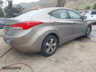 2012 Hyundai Elantra GLS with VIN 5NPDH4AE7CH086622, listed as a IAAI auction lot 42056652 with 302,842 mi miles. Bid and sale history available at carsss.com. Image 4.