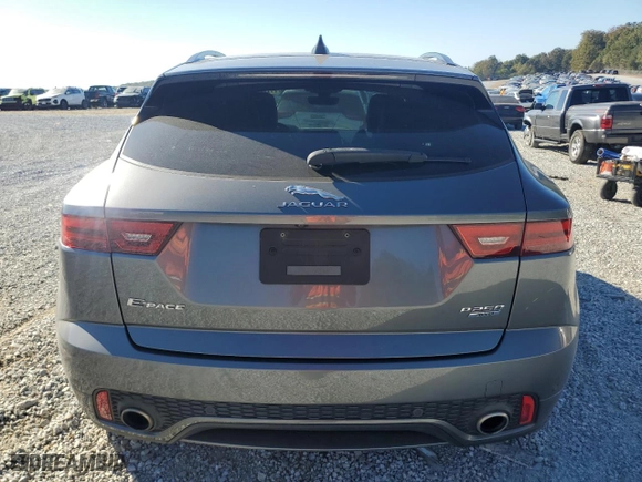 2020 Jaguar E-PACE Checkered Flag Edition with VIN SADF12FX6L1Z87584, listed as a Copart auction lot 77230694 with 78,351 mi miles and Salvage Title. Bid and sale history available at carsss.com. Image 6.