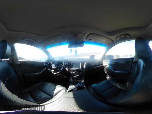 2015 Kia Optima SXL Turbo with VIN 5XXGR4A60FG378566, listed as a IAAI auction lot 41750017 with 111,850 mi miles and . Bid and sale history available at DreamBid. Image 18.