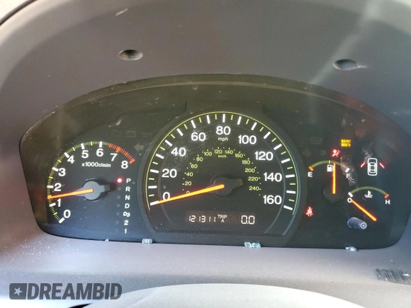 2005 Honda Accord EX with VIN 1HGCM56735A188941, listed as a Copart auction lot 48423325 with 121,311 mi miles and Salvage Title. Bid and sale history available at DreamBid. Image 9.
