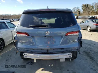 2022 Honda Pilot Sport with VIN 5FNYF6H30NB104015, listed as a Copart auction lot 80616794 with 17,647 mi miles and Clean Title. Bid and sale history available at DreamBid. Image 6.