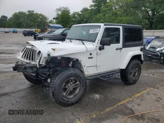 2016 Jeep Wrangler Sahara with VIN 1C4AJWBG3GL286692, listed as a Copart auction lot 51988555 with 109,764 mi miles and Salvage title. Bid and sale history available at DreamBid. Image 1.