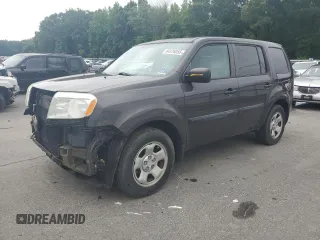 2013 Honda Pilot LX with VIN 5FNYF4H23DB077936, listed as a Copart auction lot 64576055 with 82,582 mi miles and Salvage title. Bid and sale history available at DreamBid. Image 1.
