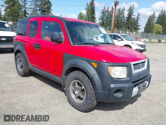 2005 Honda Element EX with VIN 5J6YH286X5L030624, listed as a IAAI auction lot 42135065 with 170,818 mi miles and . Bid and sale history available at DreamBid. Image 1.