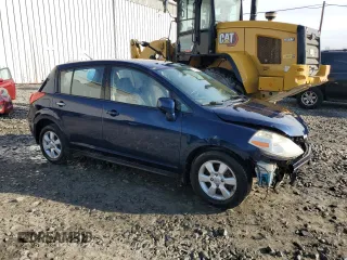 2007 Nissan Versa 1.8 S with VIN 3N1BC13EX7L418854, listed as a Copart auction lot 50765145 with 334,472 mi miles and Salvage Title. Bid and sale history available at carsss.com. Image 4.