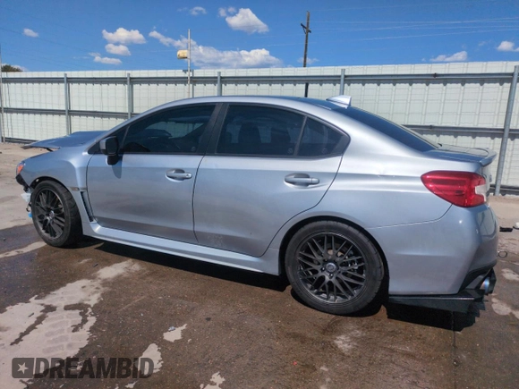 2018 Subaru WRX Premium with VIN JF1VA1C60J9809624, listed as a Copart auction lot 56700185 with 123,009 mi miles and Salvage title. Bid and sale history available at DreamBid. Image 2.