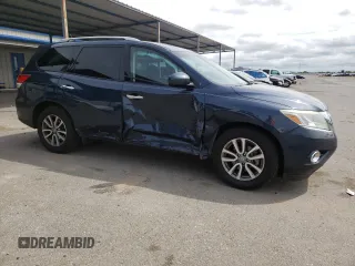 2016 Nissan Pathfinder SV with VIN 5N1AR2MNXGC638384, listed as a Copart auction lot 52131125 with 113,637 mi miles and Salvage Title. Bid and sale history available at carsss.com. Image 4.