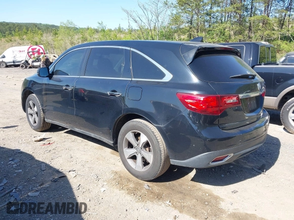 2015 Acura MDX with VIN 5FRYD3H24FB004706, listed as a IAAI auction lot 42039135 with 155,913 mi miles and . Bid and sale history available at DreamBid. Image 3.