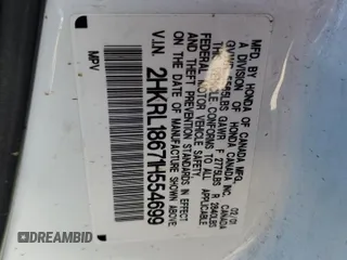 2001 Honda Odyssey EX z VIN 2HKRL18671H554699, wystawiony jako Copart lot #46690335 z przebiegiem Nie podano mil oraz Szkoda całkowita • Salvage title. Historia ofert i sprzedaży dostępna na DreamBid. Obrazek 14.