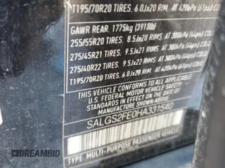 2017 Land Rover Range Rover с VIN SALGS2FE0HA331540, выставлен на аукционе Copart как лот 87405084 с пробегом 186 899 миль миль и Чистый • Clean title. История ставок и продаж доступна на DreamBid. Изображение 12.