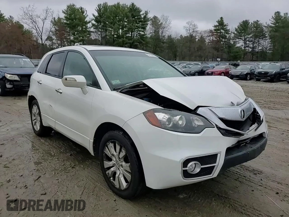 2011 Acura RDX Tech Pkg with VIN 5J8TB1H57BA007331, listed as a Copart auction lot 52130075 with 103,206 mi miles and Clean Title. Bid and sale history available at carsss.com. Image 12.
