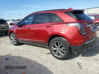 2021 Cadillac XT5 AWD Sport with VIN 1GYKNGRS1MZ229225, listed as a Copart auction lot 88223635 with 80,134 mi miles and Salvage title. Bid and sale history available at DreamBid. Image 2.