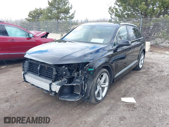 2019 Audi Q7 Prestige with VIN WA1VABF75KD030619, listed as a IAAI auction lot 41865422 with 66,151 mi miles and . Bid and sale history available at DreamBid. Image 22.
