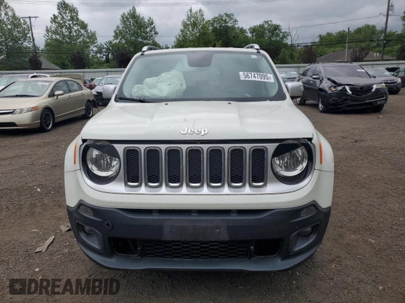 2015 Jeep Renegade Limited z VIN ZACCJBDT9FPB31389, wystawiony jako Copart lot #56747095 z przebiegiem 149 656 mil mil oraz Szkoda całkowita • Salvage title. Historia ofert i sprzedaży dostępna na DreamBid. Obrazek 5.