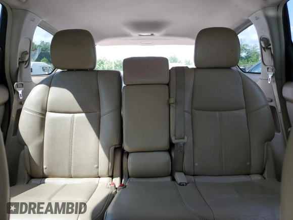2013 Nissan Pathfinder Platinum with VIN 5N1AR2MM6DC672311, listed as a Copart auction lot 58985895 with 160,552 mi miles and Salvage title. Bid and sale history available at DreamBid. Image 10.