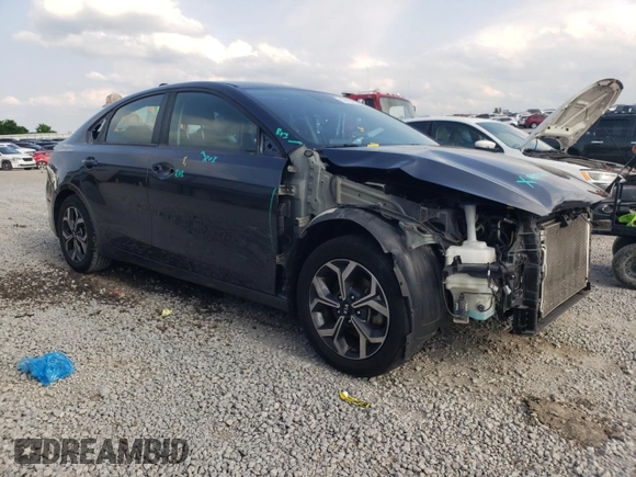2019 Kia Forte LXS with VIN 3KPF24AD6KE120411, listed as a Copart auction lot 57106205 with 115,762 mi miles and Salvage title. Bid and sale history available at DreamBid. Image 4.