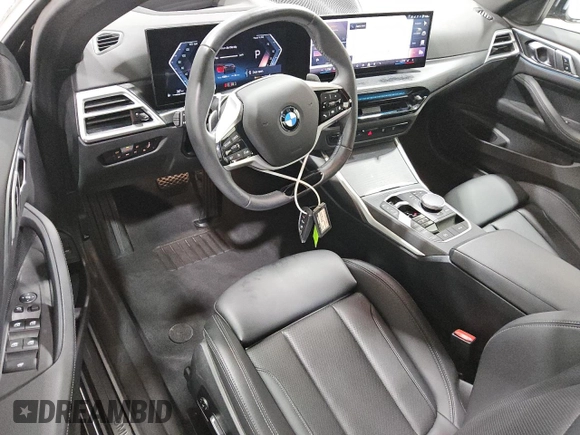 2025 BMW 4 Series 430i xDrive with VIN WBA53DB03SCT72075, listed as a Copart auction lot 55703825 with 13,894 mi miles and Clean Title. Bid and sale history available at carsss.com. Image 8.
