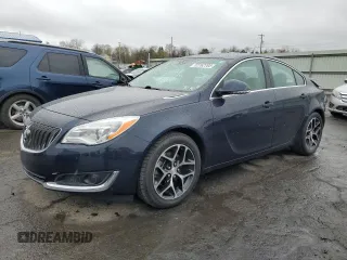 2017 Buick Regal Sport Touring with VIN 2G4GL5EX4H9196496, listed as a Copart auction lot 52762705 with 54,553 mi miles and Salvage Title. Bid and sale history available at carsss.com. Image 1.