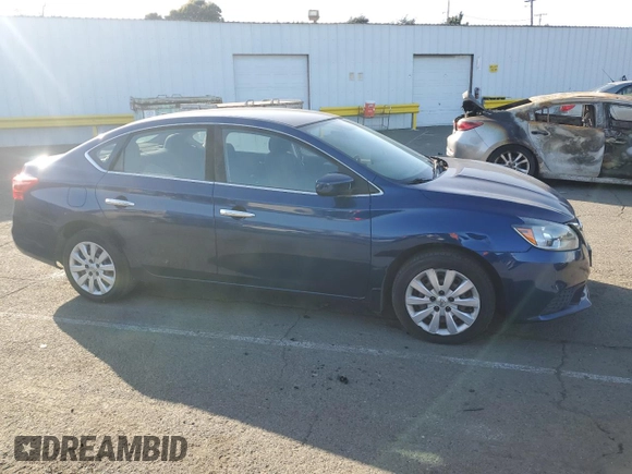 2016 Nissan Sentra SV with VIN 3N1AB7AP1GY337847, listed as a Copart auction lot 50932195 with 164,894 mi miles and Salvage Title. Bid and sale history available at DreamBid. Image 4.