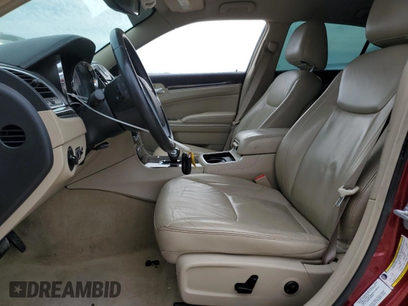 2014 Chrysler 300 with VIN 2C3CCAAG9EH138858, listed as a Copart auction lot 46431135 with 114,720 mi miles and Salvage Title. Bid and sale history available at DreamBid. Image 7.
