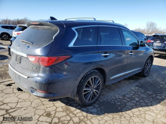 2016 Infiniti QX60 with VIN 5N1AL0MM9GC513759, listed as a Copart auction lot 84762314 with 163,714 mi miles and Salvage Title. Bid and sale history available at carsss.com. Image 3.