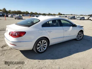 2010 Volkswagen CC with VIN WVWMP9AN1AE559959, listed as a Copart auction lot 76203974 with 188,396 mi miles and Salvage Title. Bid and sale history available at DreamBid. Image 3.