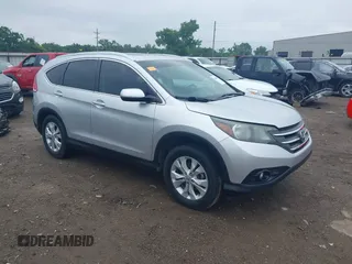 2013 Honda CR-V EX-L with VIN 2HKRM4H76DH645989, listed as a IAAI auction lot 42396920 with 243,614 mi miles and . Bid and sale history available at DreamBid. Image 1.